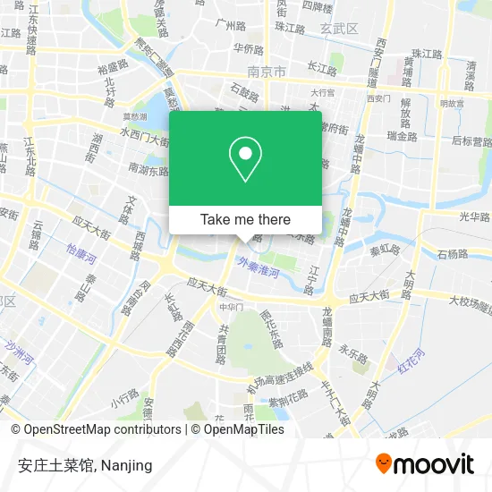 安庄土菜馆 map