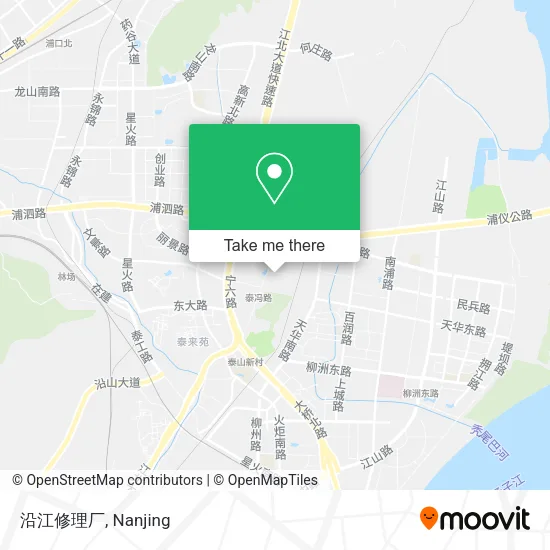 沿江修理厂 map