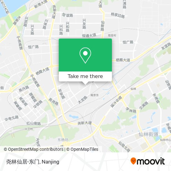 尧林仙居-东门 map