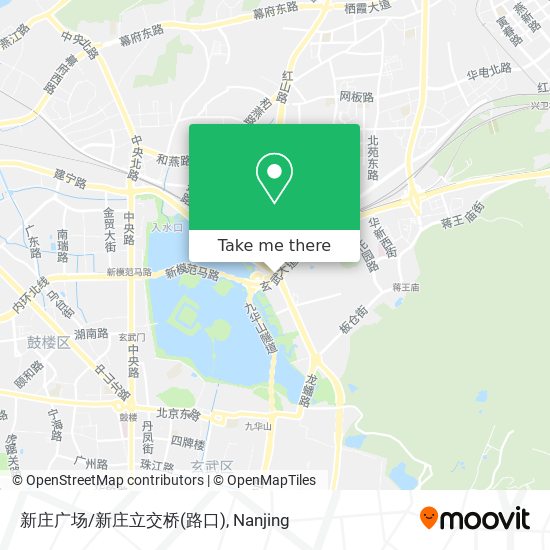 新庄广场/新庄立交桥(路口) map