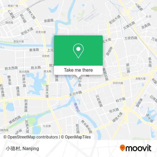 小骆村 map