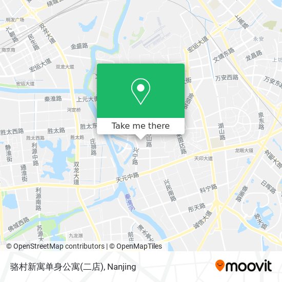 骆村新寓单身公寓(二店) map