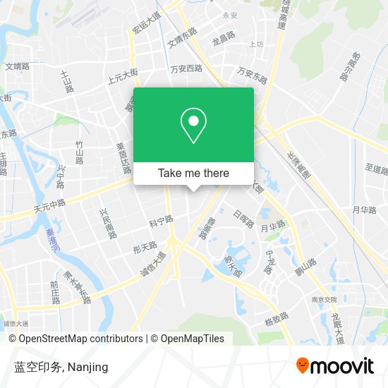 蓝空印务 map