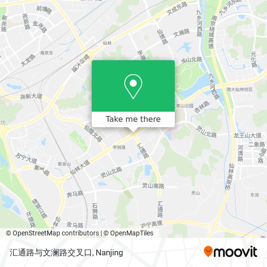 汇通路与文澜路交叉口 map