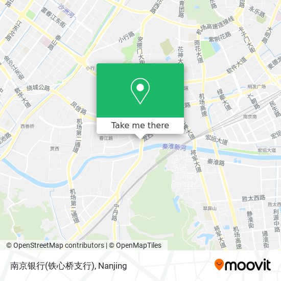 南京银行(铁心桥支行) map