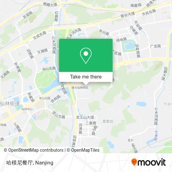 哈模尼餐厅 map