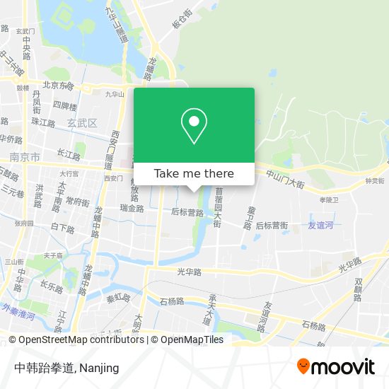 中韩跆拳道 map