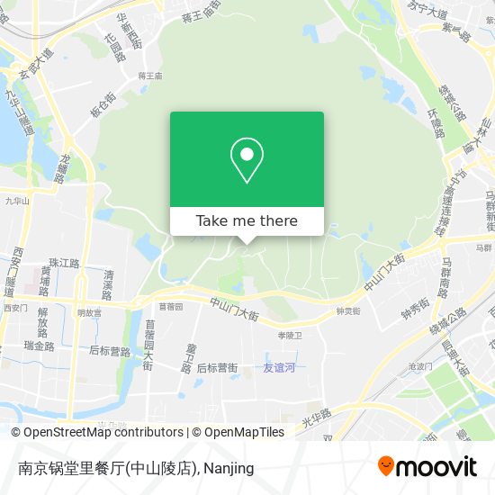 南京锅堂里餐厅(中山陵店) map