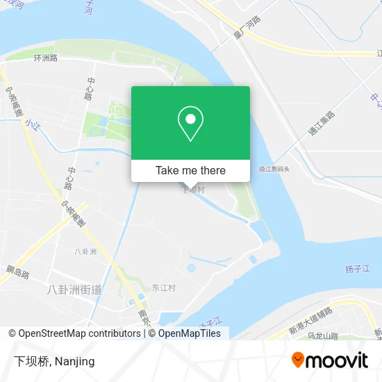 下坝桥 map