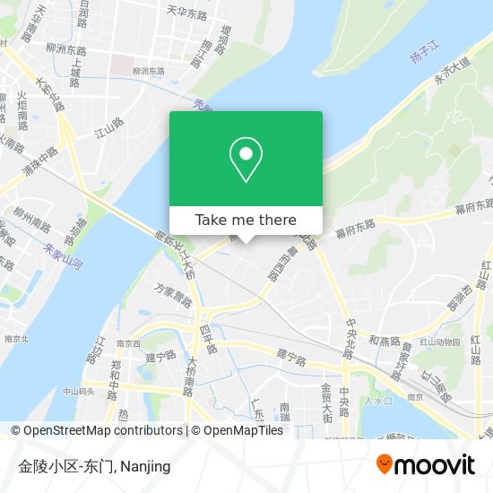 金陵小区-东门 map