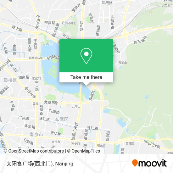 太阳宫广场(西北门) map