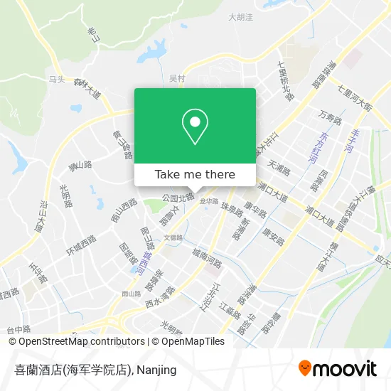 喜蘭酒店(海军学院店) map