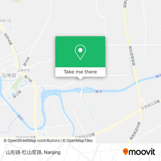 山彤路·红山窑路 map