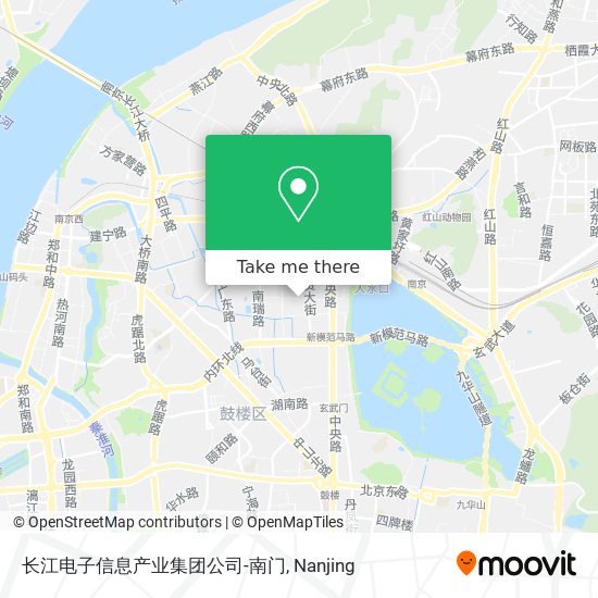 长江电子信息产业集团公司-南门 map