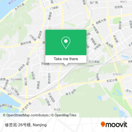 修贤苑-26号楼 map