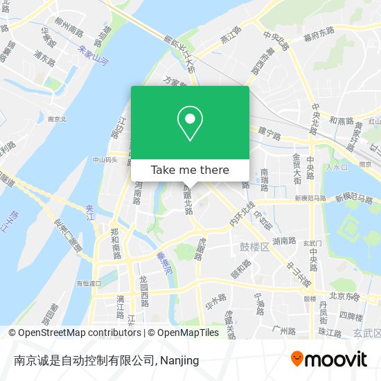 南京诚是自动控制有限公司 map