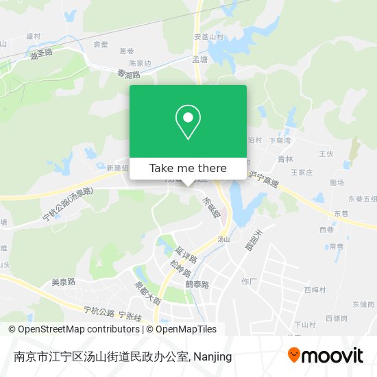 南京市江宁区汤山街道民政办公室 map