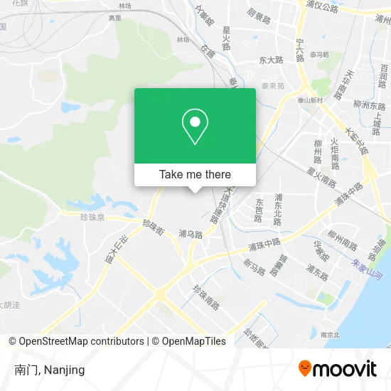 南门 map
