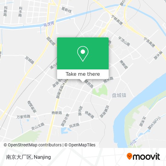 南京大厂区 map