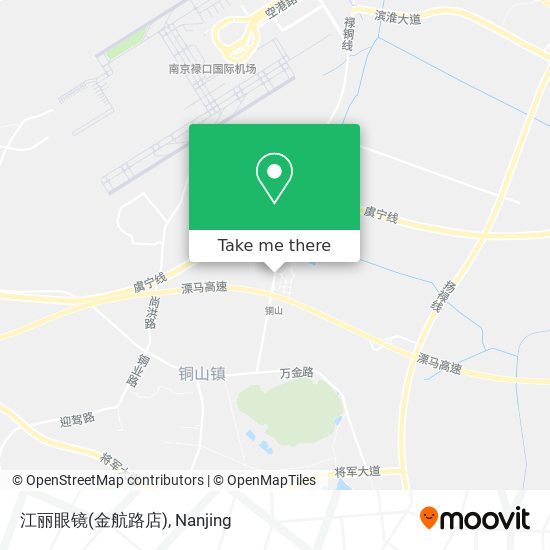 江丽眼镜(金航路店) map