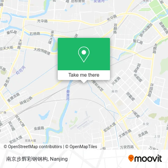 南京步辉彩钢钢构 map