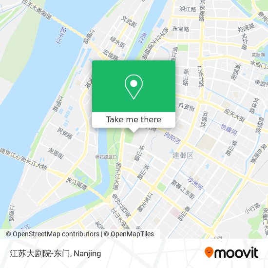 江苏大剧院-东门 map