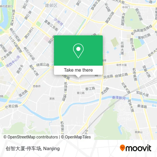 创智大厦-停车场 map