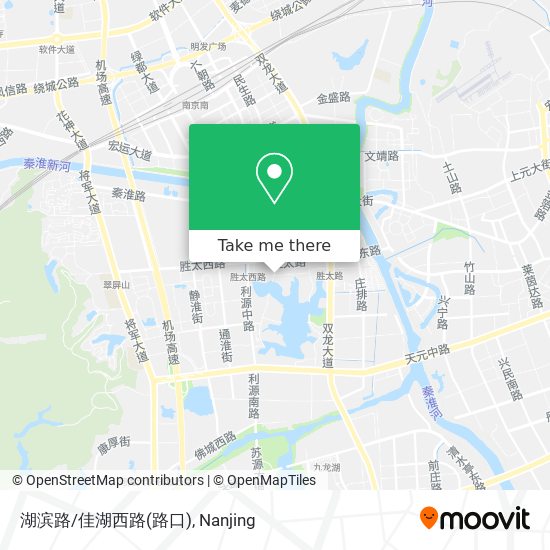湖滨路/佳湖西路(路口) map