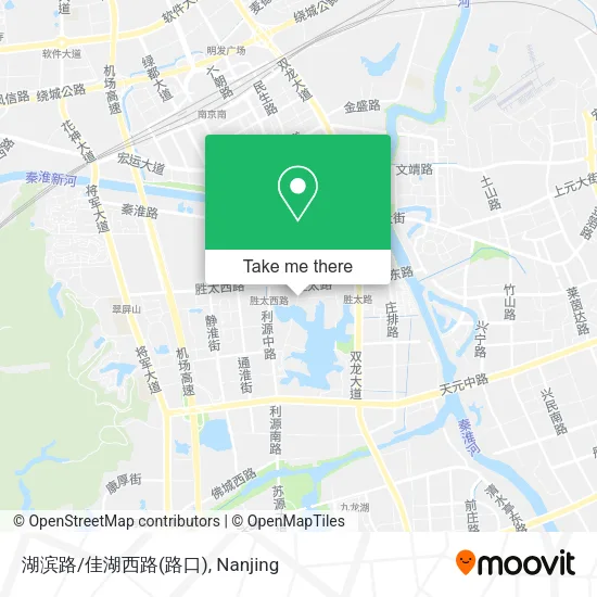 湖滨路/佳湖西路(路口) map
