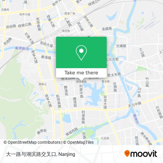 大一路与湖滨路交叉口 map