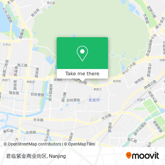 君临紫金商业街区 map