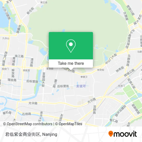 君临紫金商业街区 map