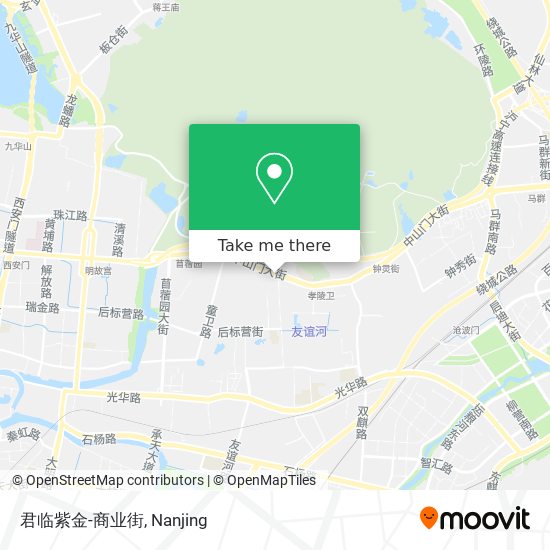 君临紫金-商业街 map