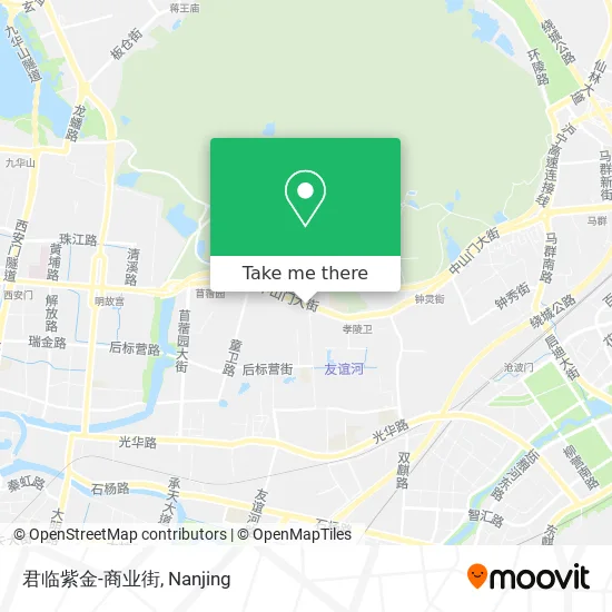 君临紫金-商业街 map