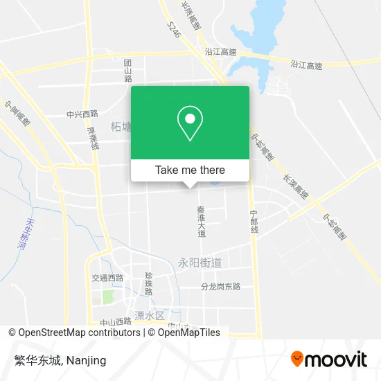 繁华东城 map