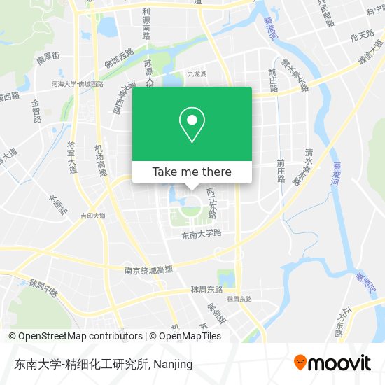 东南大学-精细化工研究所 map