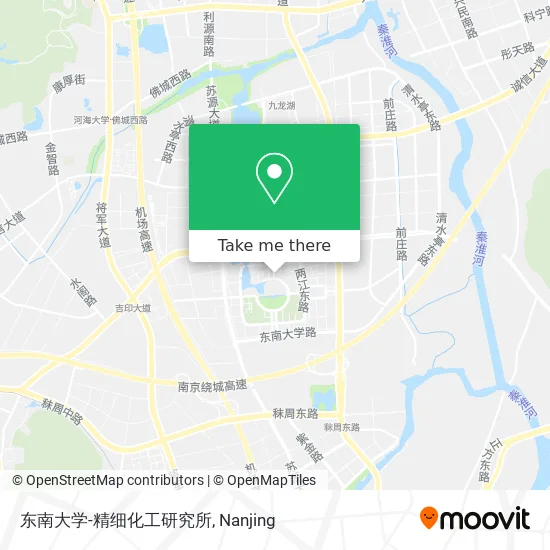 东南大学-精细化工研究所 map