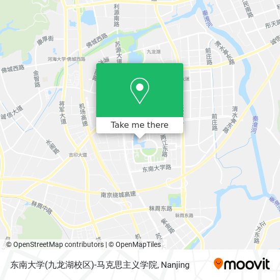 东南大学(九龙湖校区)-马克思主义学院 map