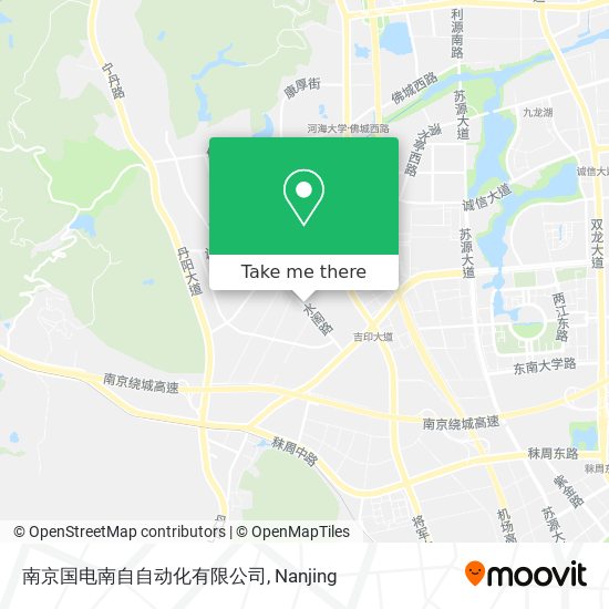 南京国电南自自动化有限公司 map