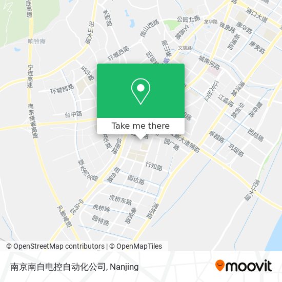 南京南自电控自动化公司 map