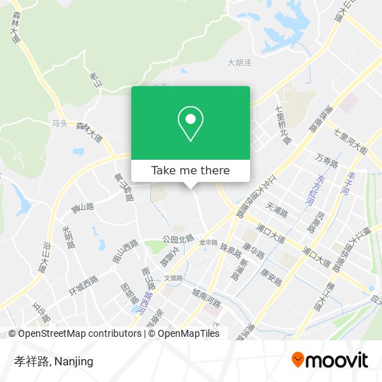 孝祥路 map