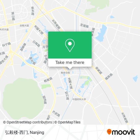 弘毅楼-西门 map