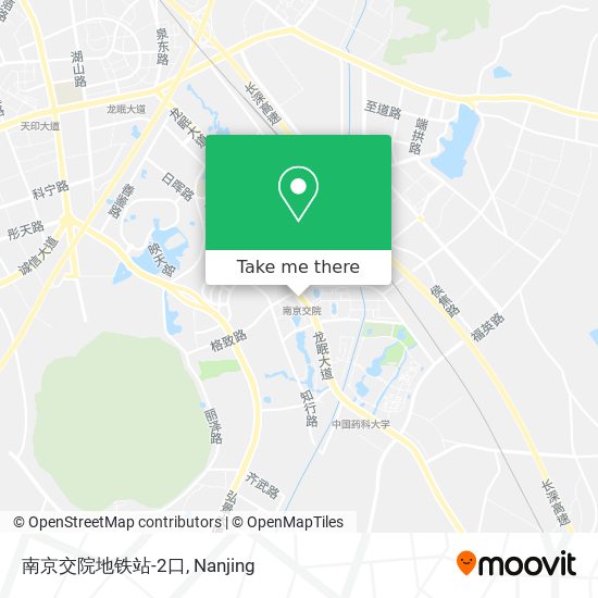 南京交院地铁站-2口 map