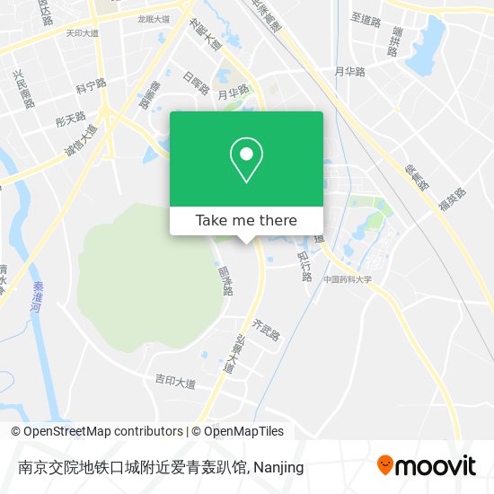 南京交院地铁口城附近爱青轰趴馆 map