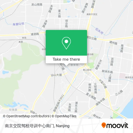 南京交院驾校培训中心南门 map