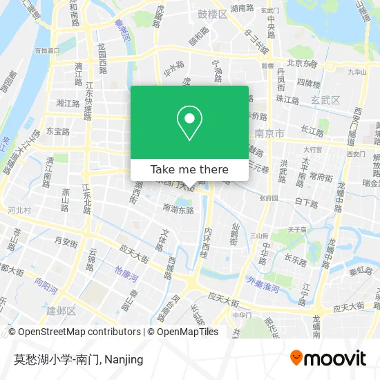 莫愁湖小学-南门 map