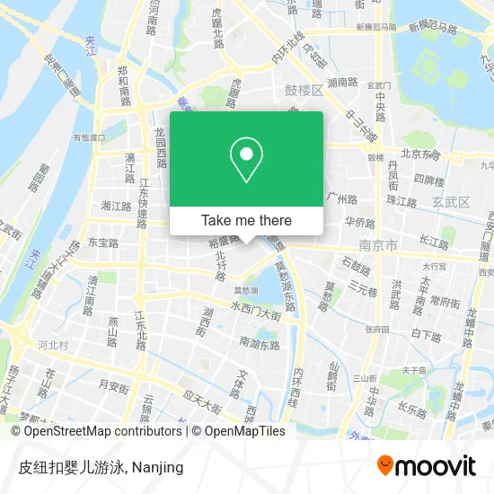 皮纽扣婴儿游泳 map