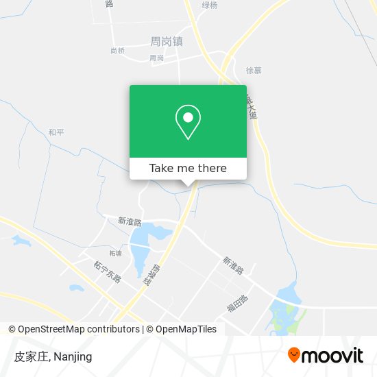 皮家庄 map