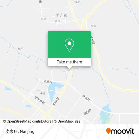 皮家庄 map