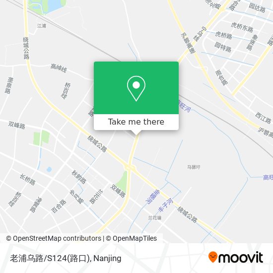 老浦乌路/S124(路口) map